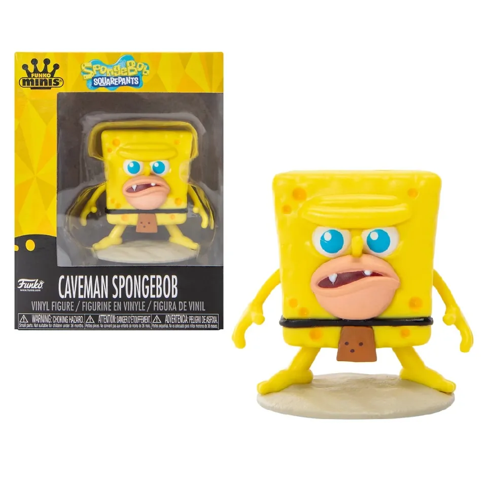 Funko SpongeBob Minis Figure - Caveman Spongebob