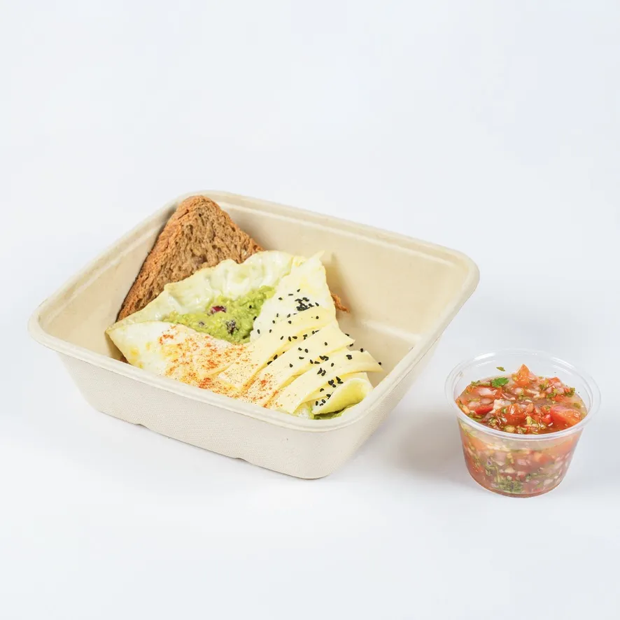 Smashed Avocado and White Egg Omelette