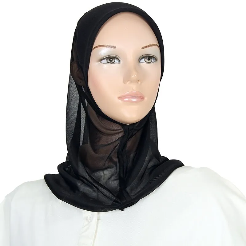 قبعة شيفون بكريب بسير