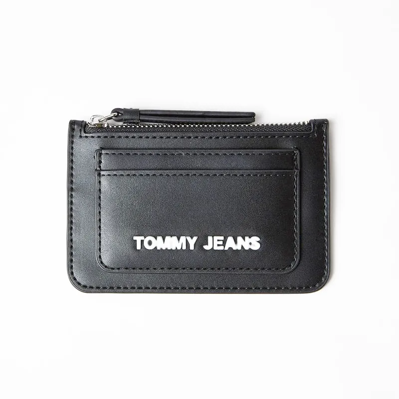 Tommy Jeans - Zip Closure Card Holder - Black