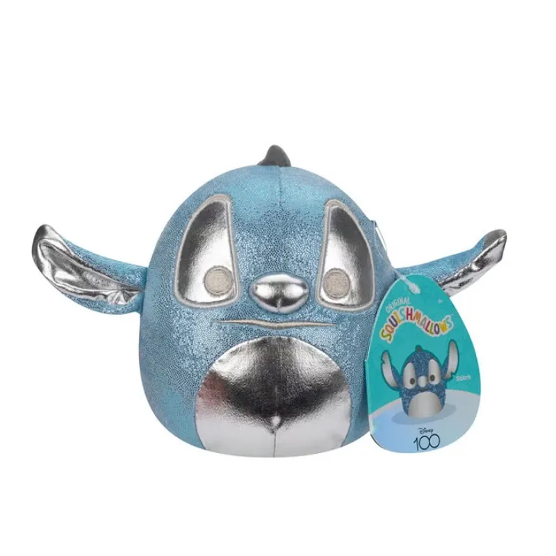 Squishmallows Stitch Glittery Plush - Disney 100 Anniversary