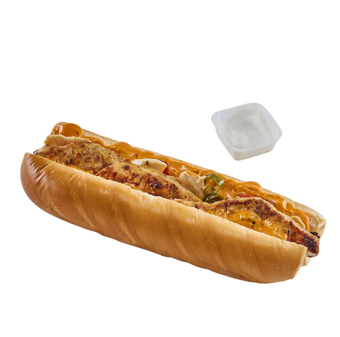 Mushroom breast sandwich