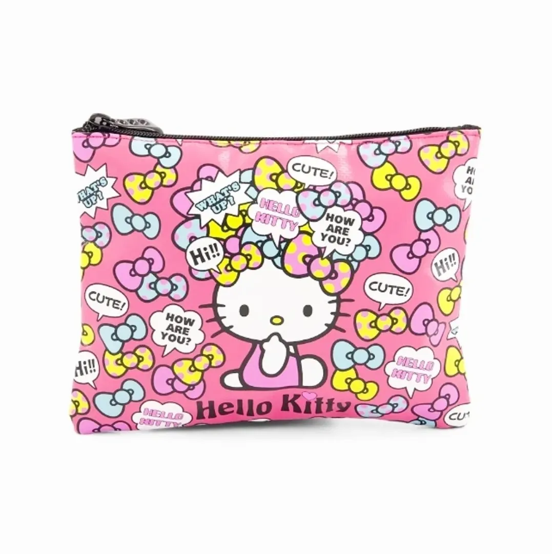 Hello Kitty Allover Print Flat Pouch Pouch