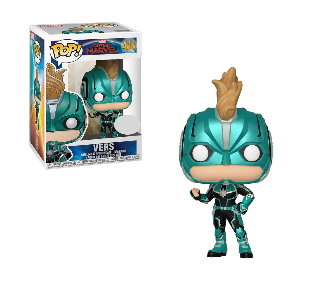 Funko POP! Captain Marvel In Mask - Vers