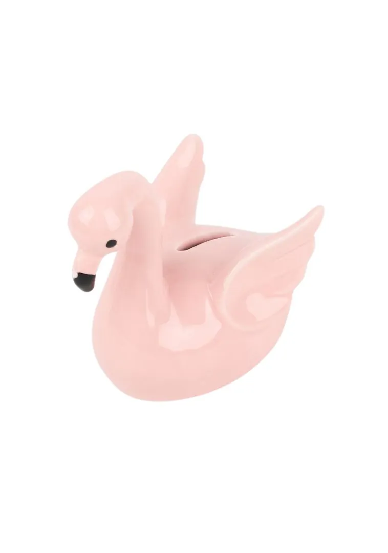 Swan Decoration Coin Bank - Ceramic