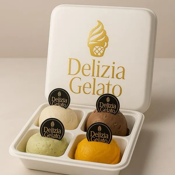 Gelato Box 4 Scoop