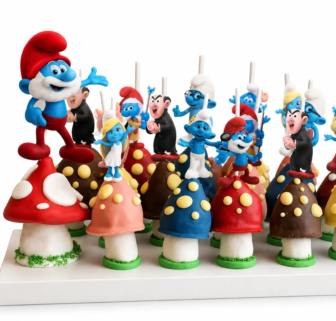 Smurfs 15 pcs Collaboration with farwla