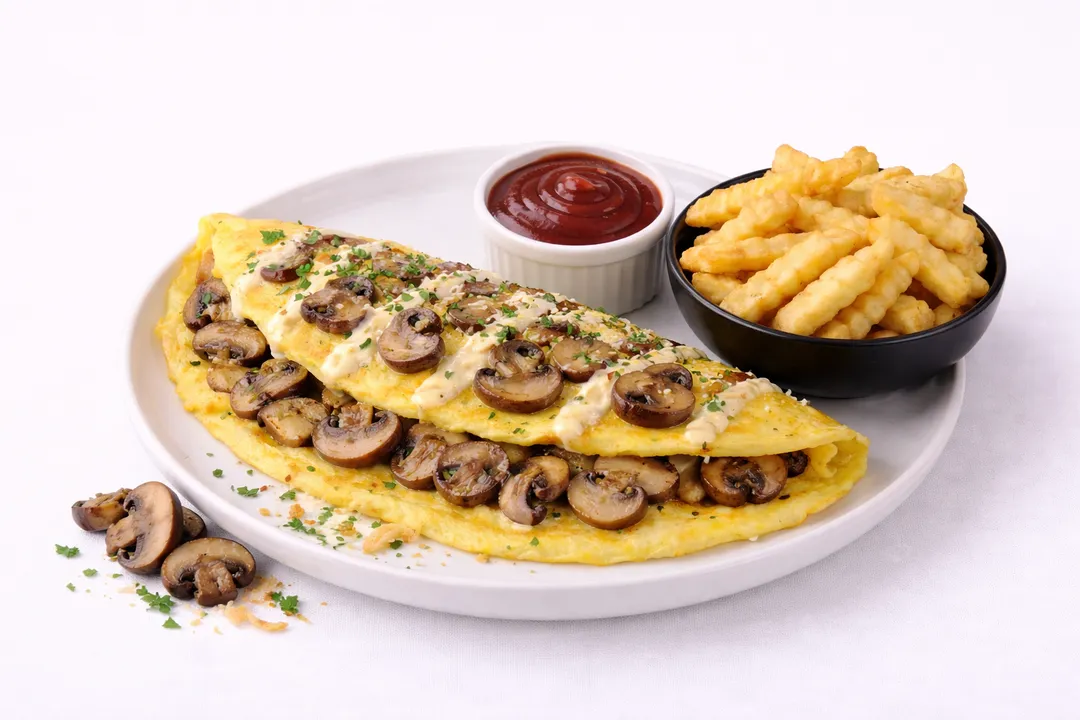 Omelet Mushroom 