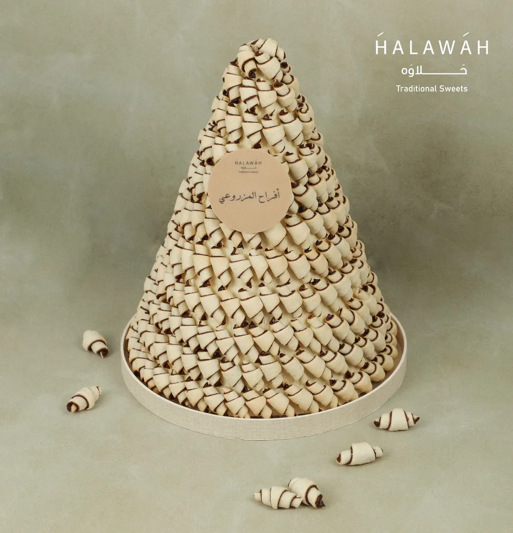 Croissant Dates Tower