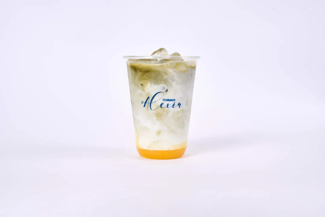 Iced Passionfruit Matcha