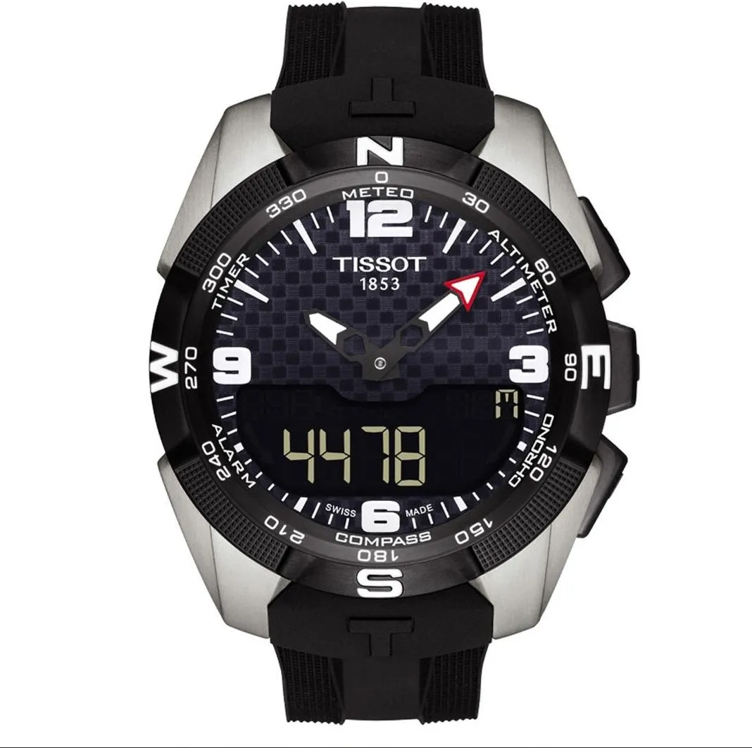 ساعة كوارتز كرونو اصدار خاص 45 مل من Tissot- T Touch