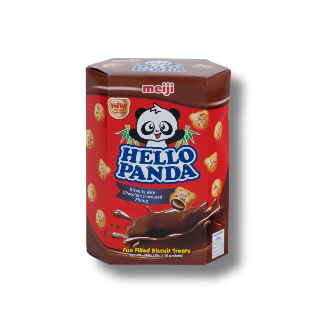 Meiji Hello Panda Biscuit Choco 260g