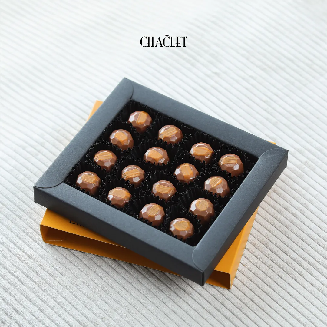 Saffron Ganache - 16 pcs