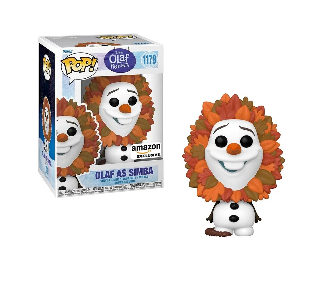 Funko POP! Frozen Olaf As Simba (Amazon Exclusive Edition)