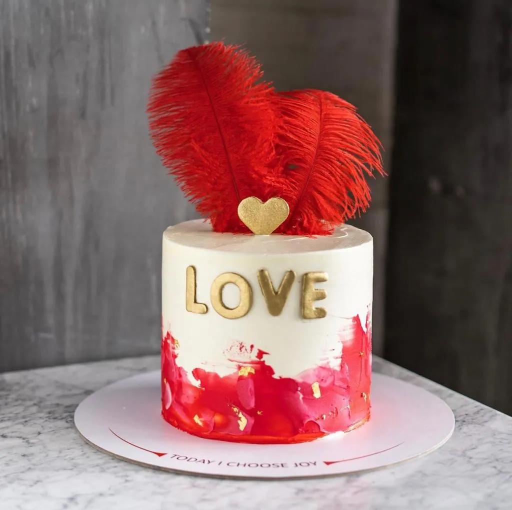 New Valentine Collection with feather