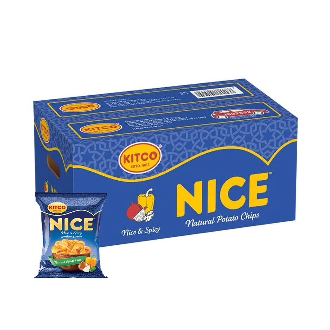 Kitco Nice & Spicy Chips 42 Pieces x 26g