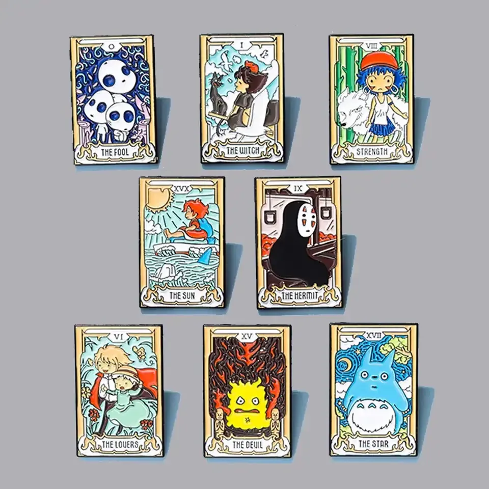 Studioghibli pins