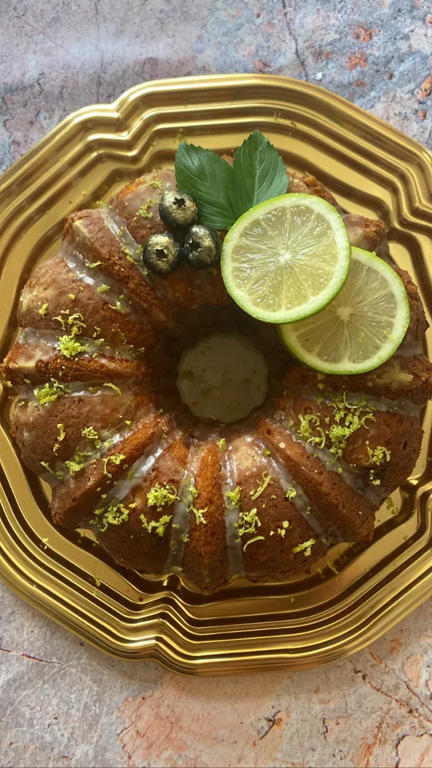 Blueberry lemon cake Large