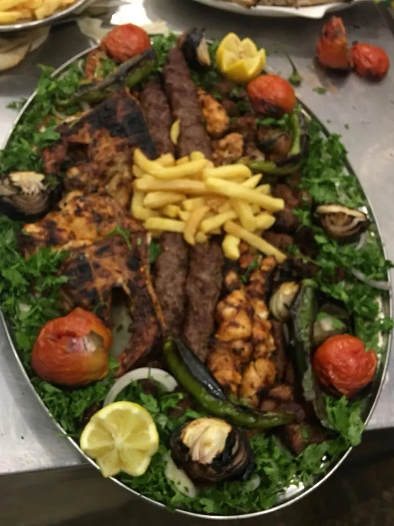 وجبة مشاوي مشكلة