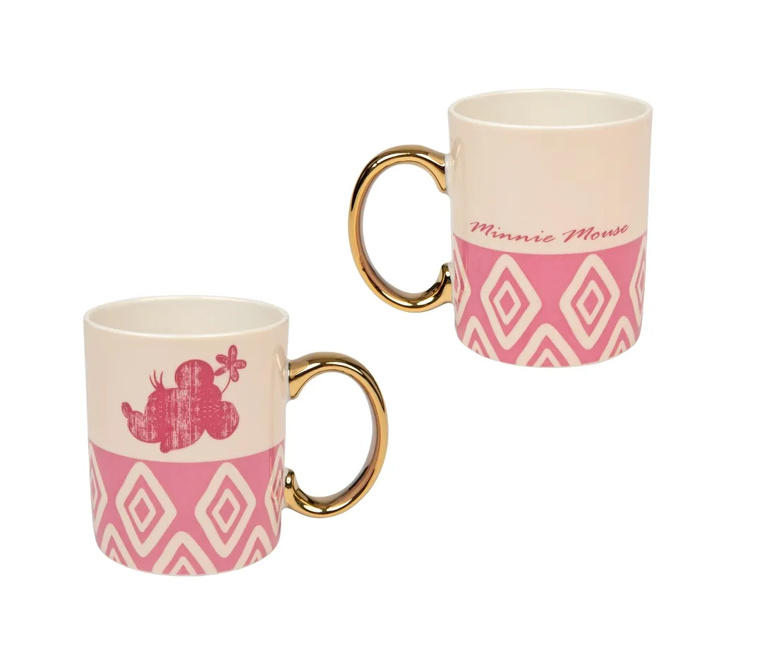 Minnie Mouse Gold Handle Mug