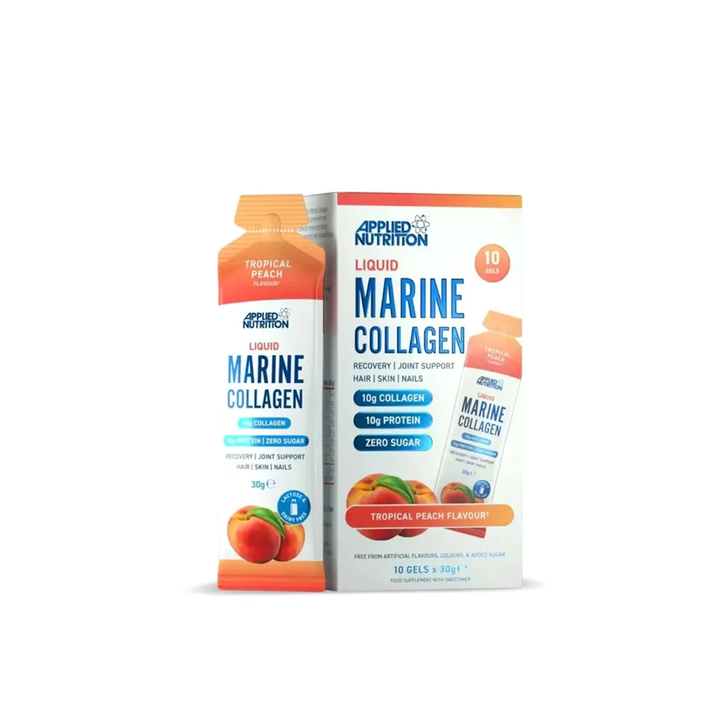 كولاجين بحري جل سائل بطعم الفاكهة ، 10 جل APPLIED NUTRITION