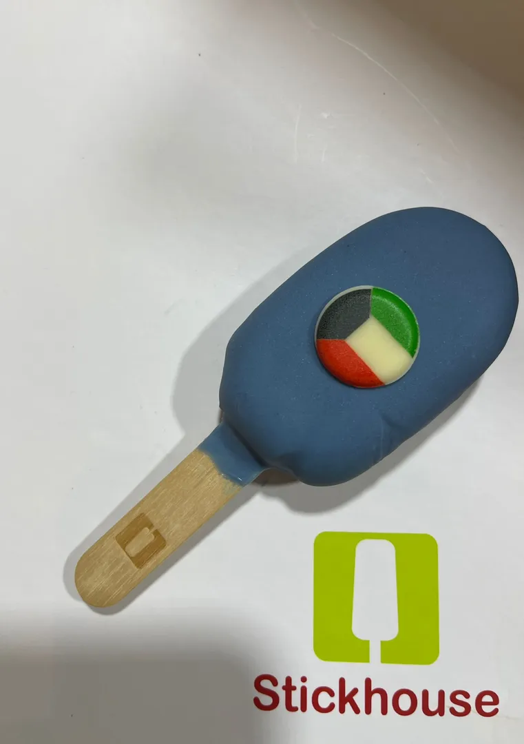 Cake stick الأزرق ⚽