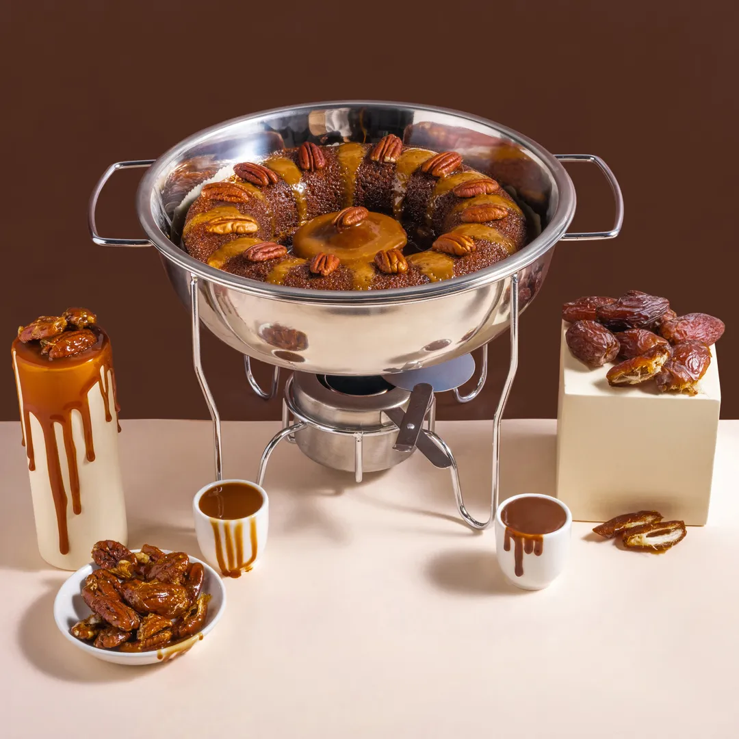 Pecan Date Pudding