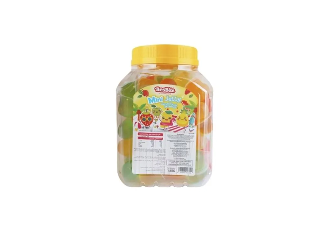 BesBite Fruit Flavored Jelly Cups 50 Pieces x 15g