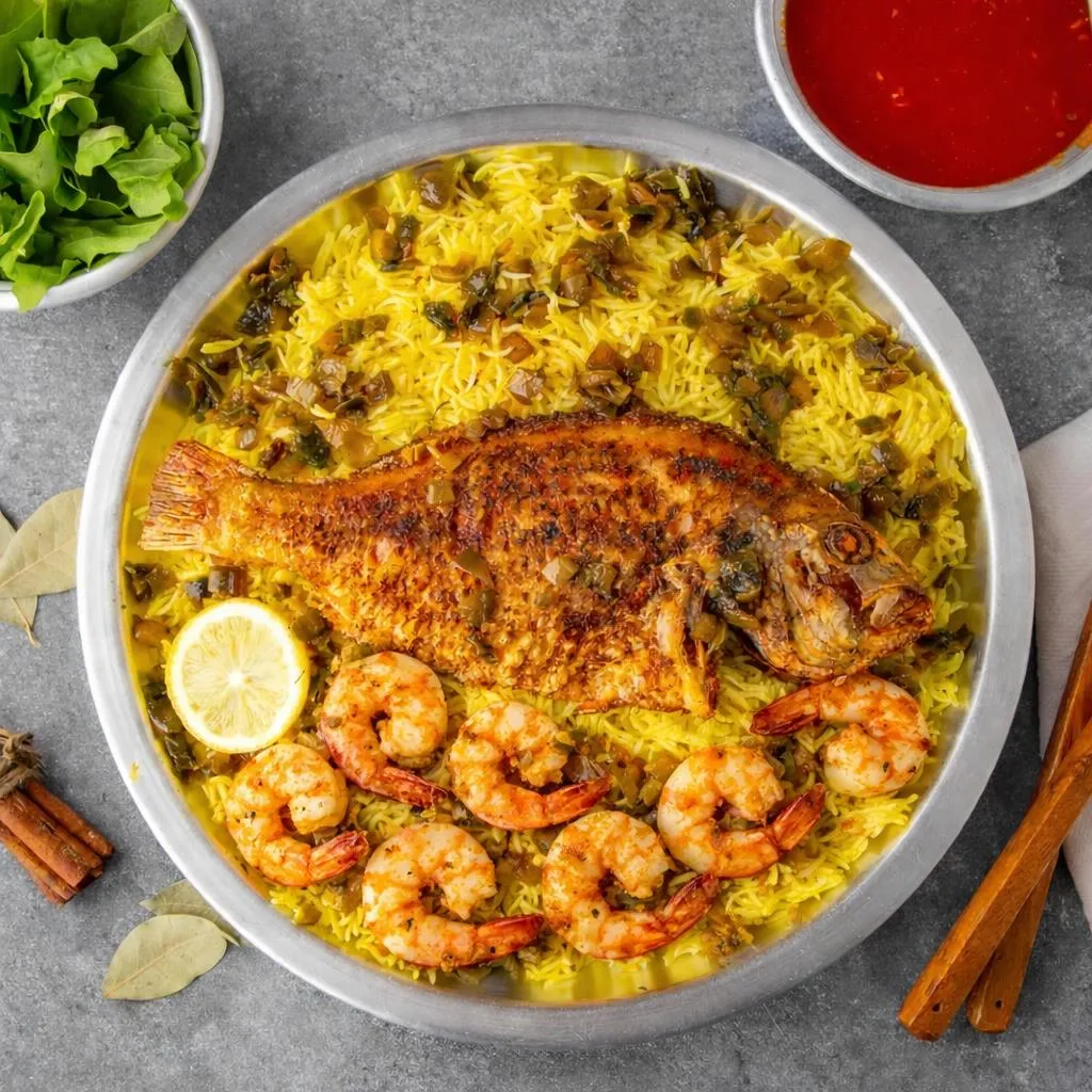 Supreme Mutabbaq With Shrimp
