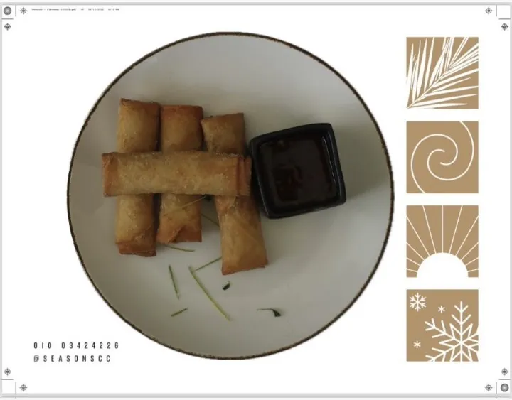 THAI CHICKEN SPRING ROLLS