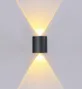 CLEVER LED Wall Lamp BLACK OUT 78x80x35mm