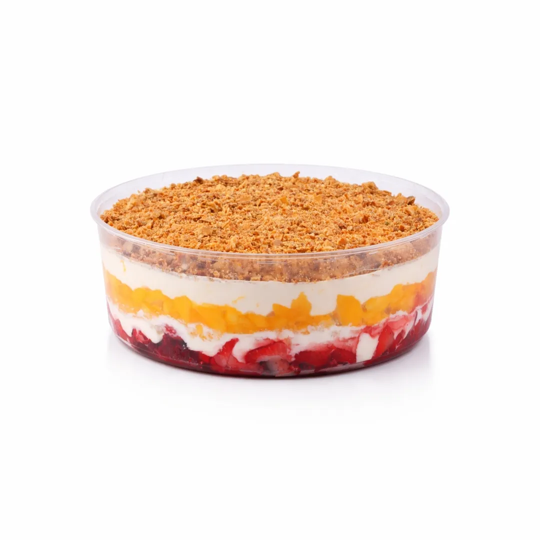 Mango Strawberry Trifle