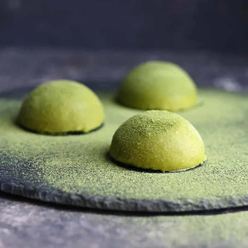 Matcha Keto Ice Cream Bite