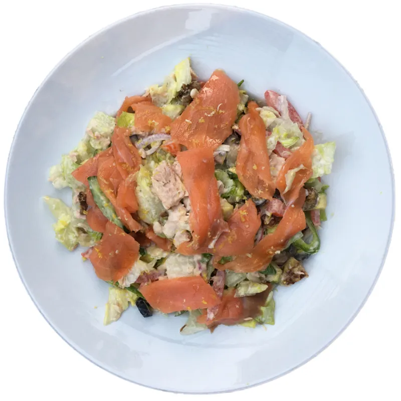 Salmone Tonno Salad.