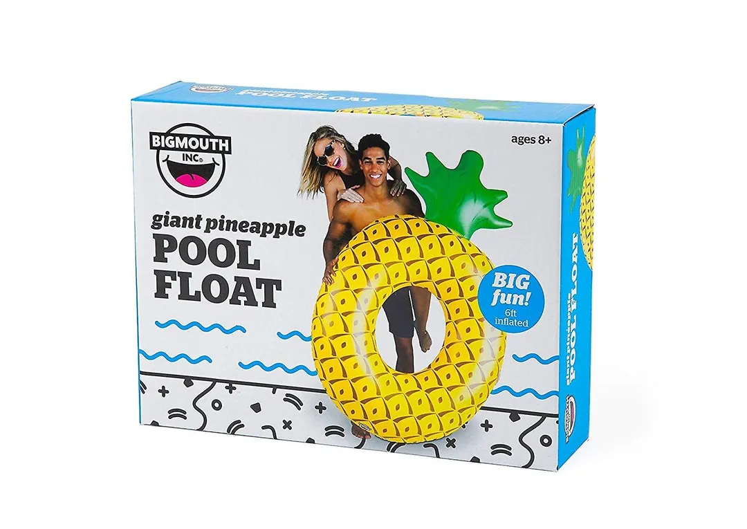 Giant Pineapple Ring Pool Float