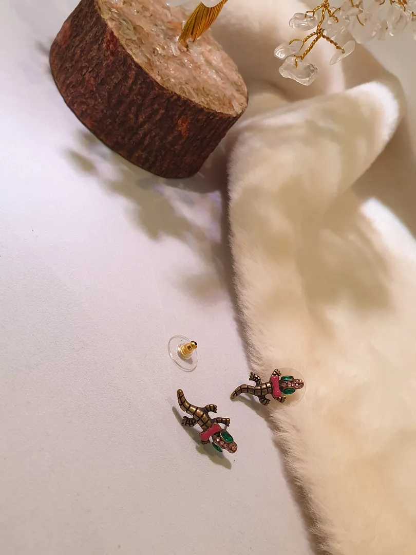 crocodile Earrings