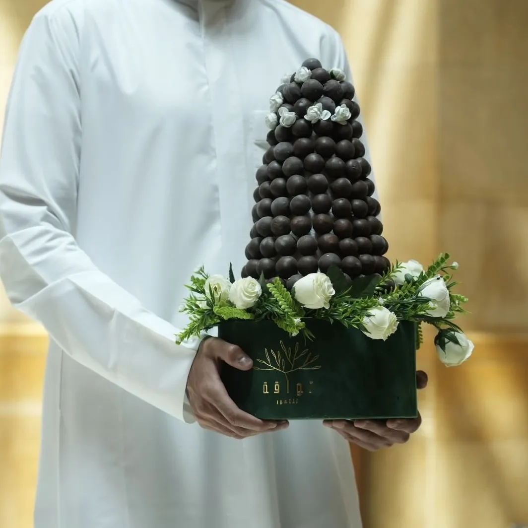 Chocolate tower 1