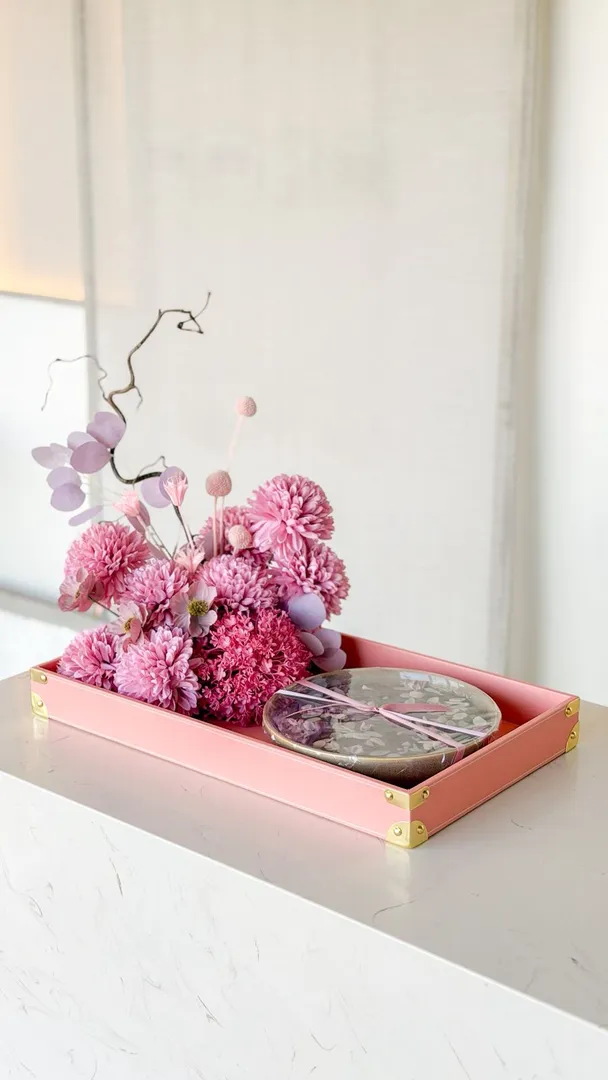 EID Arrangement on Pink tray 1