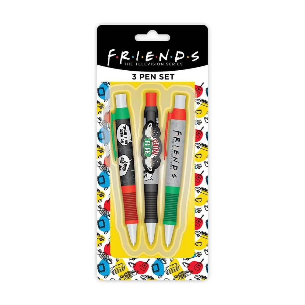 Friends 3 Pen Set