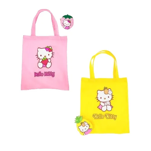 Hello Kitty Fruity Eco Shopping Tote Bag - Available 2 Designs