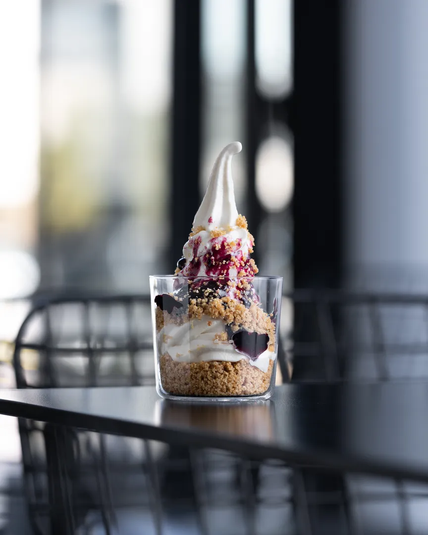 Bilberry Cheesecake Ice Cream
