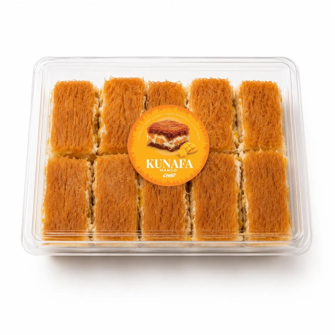 علبه كنافه مانجو