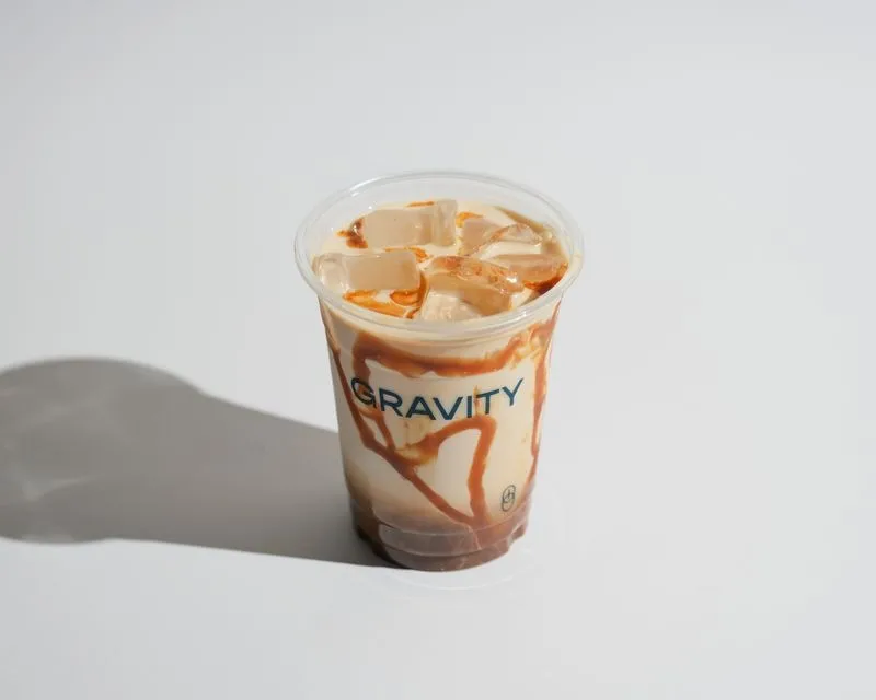 Iced Salted Caramel Latte