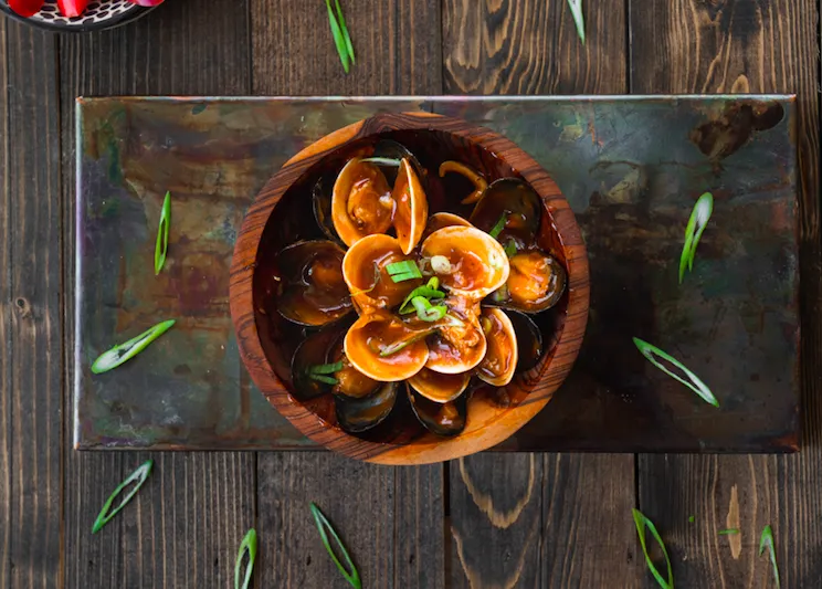 Mussels in Special Sauce