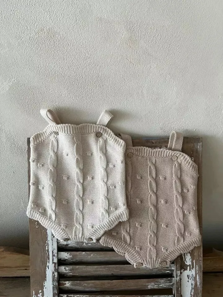 Knit Bodysuit- Ivory