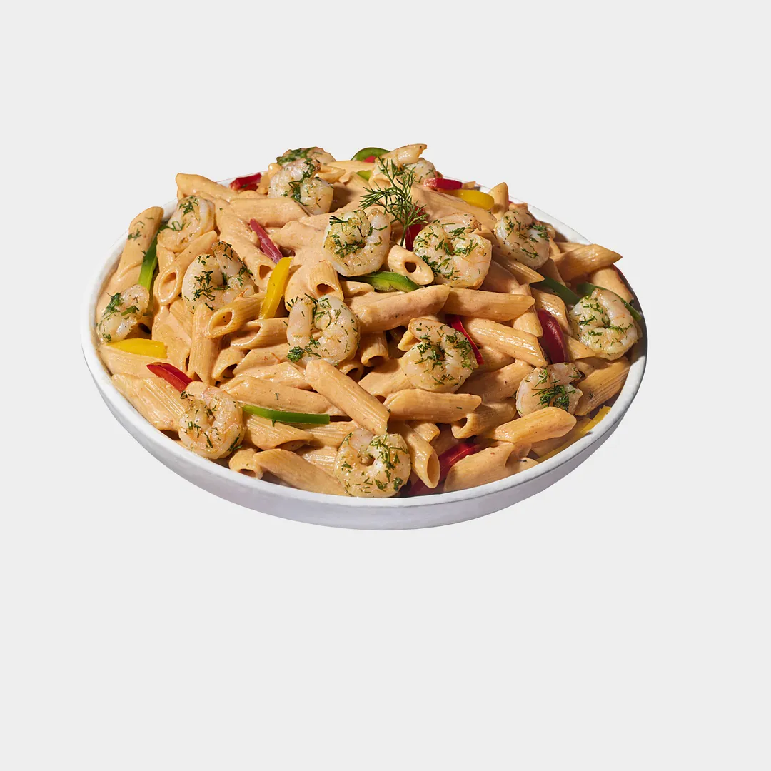 باستا بالصوص البينك والجمبري