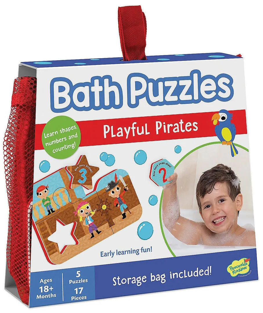 Playful Pirates Bath Puzzles