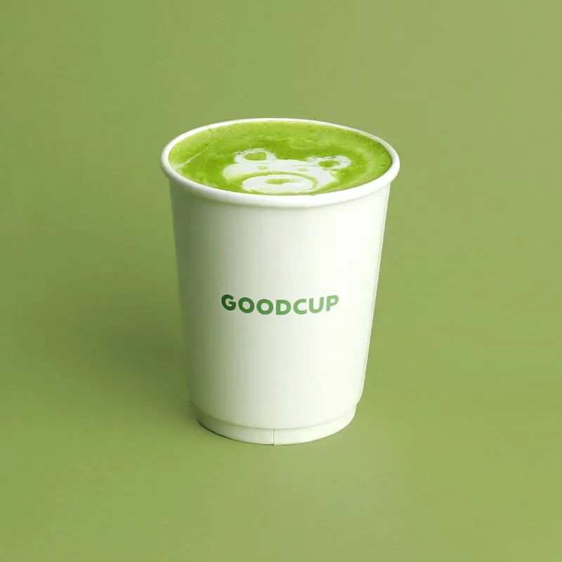 Hot Matcha Latte.