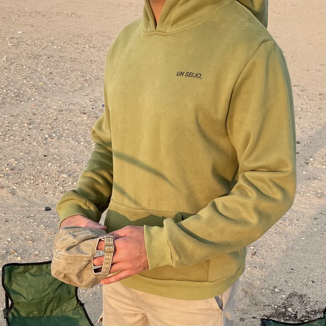 UNSEIJO KHAKI HOODIE