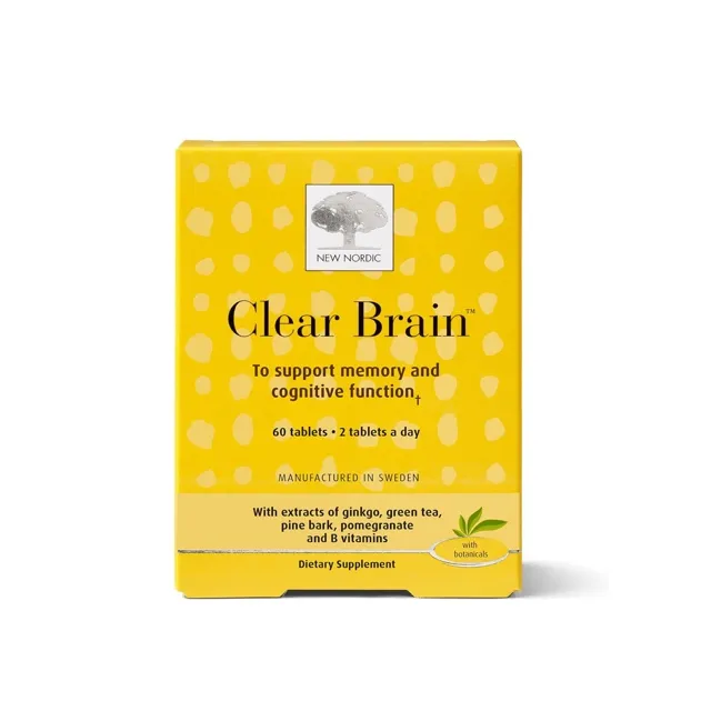 New nordic Clear brain 60 tab